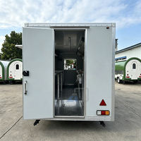 Camions de restauration, remorques alimentaires entièrement équipées, camions de snacks mobiles, camions à smoothies avec ventilation