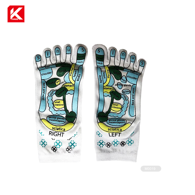 KT3- M048 Socks Reflexology Foot Massage Socks Acupressure Socks