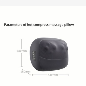 Almohada de Masaje Multifuncional con Carga Eléctrica y Función Musical para Cuello, Caderas y Piernas, con Calor, Amasamiento y Compresa Caliente para la Columna Cervical - Product Image 6