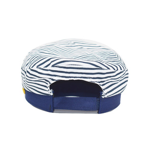 แฟชั่นเด็ก Unisex <span class=keywords><strong>Blue</strong></span> Stripe หมวกกะลาสีที่กำหนดเองกัปตันหมวกสำหรับงานปาร์ตี้ - Product Image 4