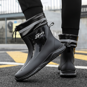 Stivali da pioggia da campeggio Casual da uomo con cinturino regolabile comodo e impermeabile Rain46 - Product Image 1