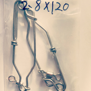 Clip de pêche en acier inoxydable pour thon, clip pour ligne longue, clip pour requin pour la pêche commerciale en ligne longue - Product Image 1