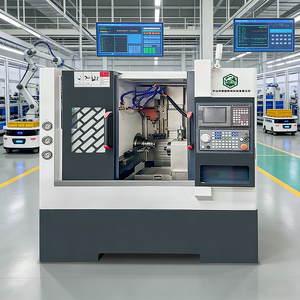Máquina de Torno CNC de Cama Plana Multifuncional para Torneamento e Fresagem de Metais com 5 Eixos e Peças de Usinagem - Product Image 1