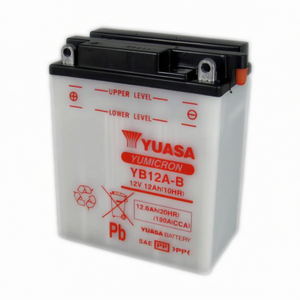 Nueva Batería de Motocicleta Yuasa Yumicron Yb12a 12V 12Ah 150A CCA 144Wh - Product Image 3