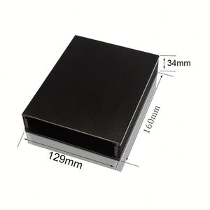 EBM Aluminum Alloy Power Supply <b>Box</b> Shell Customization <b>Metal</b> Electronic Instrument Enclosures IP54 Rated Hongfa Shunda HF-A-222 - Product Image 1