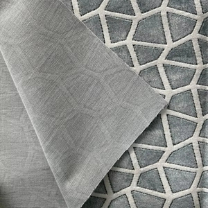 Tela <span class=keywords><strong>de</strong></span> sofá Mica OEM 100% poliéster Jacquard tejido <span class=keywords><strong>de</strong></span> punto patrón personalizado fábrica al por mayor para tapicería <span class=keywords><strong>de</strong></span> sofá - Product Image 5