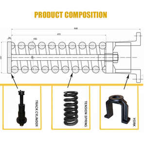 หดตัวฤดูใบไม้ผลิสำหรับรถขุดฮิตาชิติดตาม <span class=keywords><strong>Adjuster</strong></span> <span class=keywords><strong>EX120</strong></span> EX130 ZX50U-3 ZX200 - Product Image 1