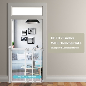 Prodigy SG018 Recente novo atacado metal retrátil bebê segurança porta portão - Product Image 5