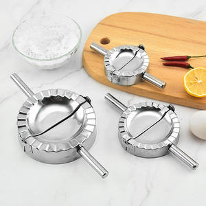 S/<span class=keywords><strong>M</strong></span>/L mutfak kolay aracı paslanmaz çelik hamur makinesi Empanada basın hamur sarıcı kalıp manuel köfte makinesi - Product Image 6