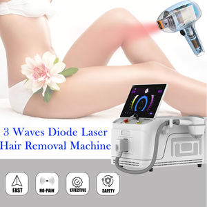 Newest Desktop Three Wavelength 755nm/1064nm/ 808nm Diode Hair Removal Machine Portable High Power Hair Removal - Product Image 1
