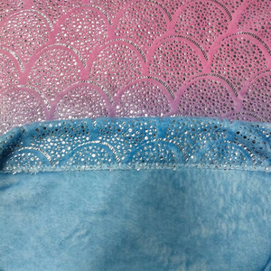 Couverture en polaire à sequins à motif classique toutes saisons en flanelle pour enfants et adultes - Product Image 4