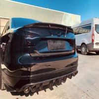 Diffuseur de pare-chocs arrière en fibre de carbone véritable pour Volkswagen Passat B7 2011-2015, lèvre de spoiler arrière, séparateur de pare-chocs arrière, fabrication sur mesure