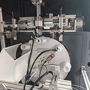 Impresora de pantalla de 8 estaciones de taza automática de alta precisión con registro de cursor Impresión multicolor para taza de papel de plástico desechable - Product Image 2