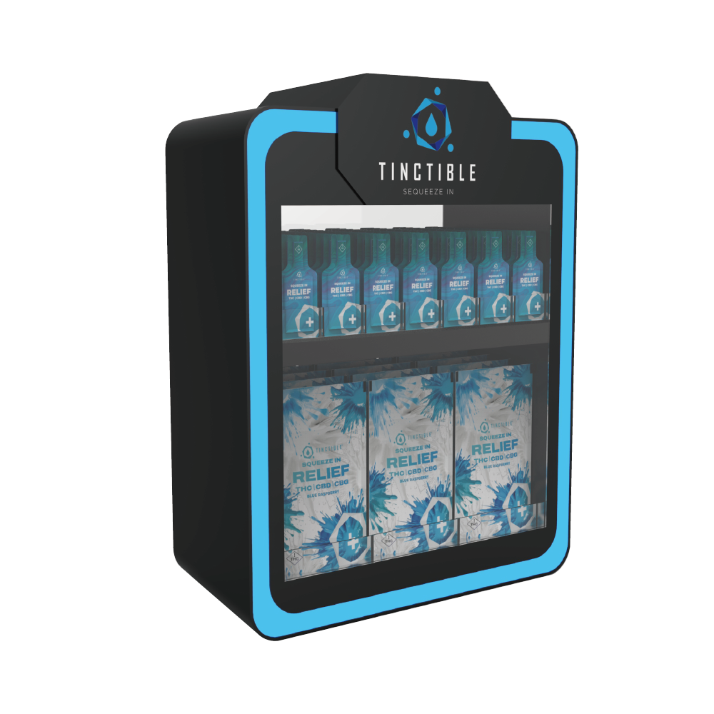 Apache Modern Customized Acrylic LED Polished Beverage Display Rack Customizable Color Carton Packing for Supermarket — view 4