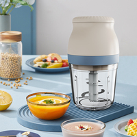 Elektrische vleesmolens Kitchener voedselhakselaar blender mixer gehaktmolen vleesmolen met transparante bodem