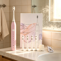 Nouveaux articles Brosse à dents électrique oscillante automatique portable pour soins bucco-dentaires intelligents Nettoyage en profondeur Polissage Brosse à dents électrique