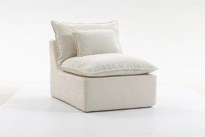 Cloud Couch Modern Velvet Oversized Modular Sectional <b>Sofa</b> Set with Wide & Deep Seats for Apartment & Hotel Living Rooms - Product Image 5