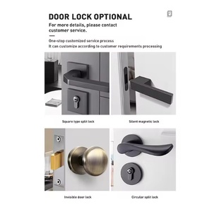 Panneau de bois personnalisé Portes cachées pour chambres à coucher Appartements Écoles-Conception discrète Intégration transparente Économie d'espace Insonorisée - Product Image 4