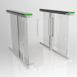 Porte battante automatique haute vitesse avec contrôle d'accès par RFID, code QR et reconnaissance faciale pour système de tourniquet - Product Image 3