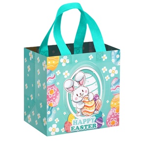 Bolsa de Regalo Reutilizable Impermeable de Tela No Tejida para Graduación, Pascua, Fiestas, para Niños, Portátil, para Dulces y Regalos - Product Image 1