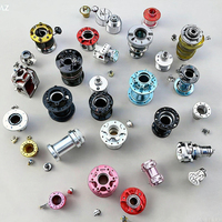 Composants d'assemblage de roues de vélo sur mesure usinés avec précision par CNC en acier inoxydable, incluant le perçage et le brochage par électroérosion à fil.