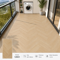 Carrelage en porcelaine à effet bois moderne 600x1200mm, résistant à l'usure, pour sols et murs, idéal pour les halls, salles de bain, écoles, villas, décoration intérieure