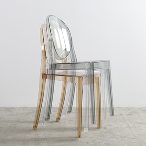 Acrylic Transparent <b>Dining</b> <b>Chair</b> <b>Stackable</b> Modern Design For Home Use - Product Image 1