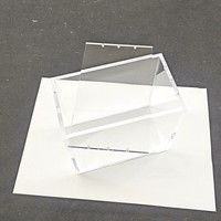 Boîte acrylique magnétique forte Cube boîtes acryliques vitrine de comptoir Booster boîte acrylique étui pour Pokémon