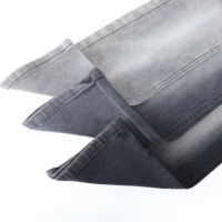 Tela vaquera de alta calidad de 10.3 oz, transpirable, resistente al encogimiento, de algodón, cómoda, elástica, de sarga, para bolsos y zapatos.