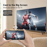 Téléviseur intelligent 4K UHD HDR10+ en gros, 65 pouces, écran sans bordure, Quad-Core, Android TV, avec fonction Screen Cast et multi-interfaces, idéal pour l'hôtellerie