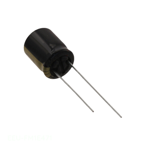Condensador Original EEU-FM1E471 470 uF CAP ALUM 470UF 20% 25V RADIAL TH de Montaje a Través de Orificio - Product Image 1