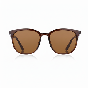Lunettes de soleil unisexes UV400 marron 1018 - Product Image 1