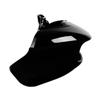 Carénage avant de moto noir de haute qualité en ABS injecté, intérieur et extérieur, compatible avec Harley Touring Road Glide 2015-2023