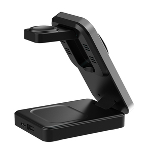 <span class=keywords><strong>Cargador</strong></span> Inalámbrico Magnético Plegable 3 en 1, Portátil, <span class=keywords><strong>de</strong></span> 15w, <span class=keywords><strong>para</strong></span> Reloj <span class=keywords><strong>de</strong></span> Escritorio, Auriculares y Teléfono Móvil, <span class=keywords><strong>Precio</strong></span> al por Mayor, Personalizado - Product Image 5
