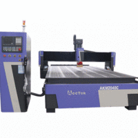 Machine de gravure sur bois ATC avec broche ATC à refroidissement par air italien 9.0KW, AKM2040C3, contrôleur indépendant Syntec