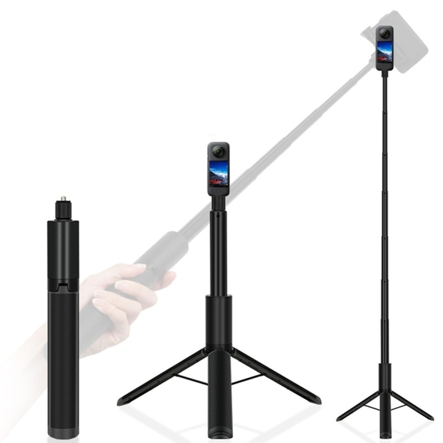 Wholesale 1.22m for Insta360 One X Retractable Integrated Camera Panoramic Invisible Selfie Stick Tripod