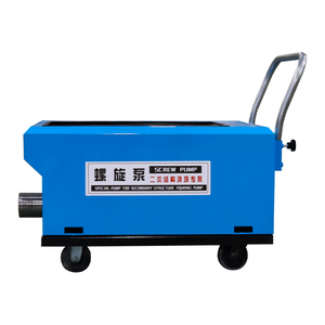 Schneckenpumpe für Sekundärkonstruktionen, Zement-Feinzuschlag-Mörtel, Beschickungsmaschine für Bausäulen, Kleine Betonförderpumpe - Product Image 6