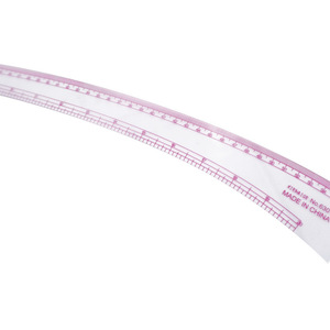 Regla curva de plástico 6301 para la confección de patrones de prendas de vestir, herramienta para sastrería y costura - Product Image 3