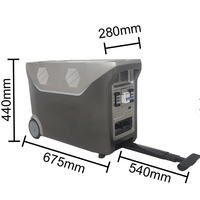 Centrale Électrique Portable 5000W 5120Wh, Générateur Solaire avec Batterie LiFePO4, Allume-Cigare et Contrôleur MPPT, Charge Rapide