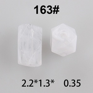 Cuentas de piedra acrílica con cuentas Retro, resina Irregular, piedra Natural, accesorios de ropa, ropa DIY, cuentas de joyería hechas a mano - Product Image 4