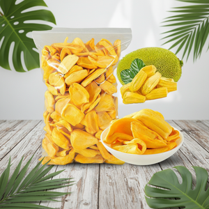 Vietnam Manufacturer Vacuum Fried Jackfruit <b>Snacks</b> OEM Private Label Bulk Supply - Product Image 1