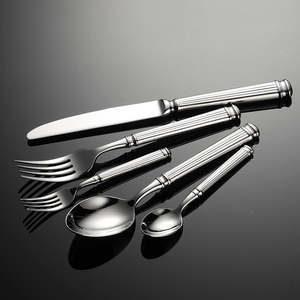 คุณภาพสูงหรูหราคิดว่าจับเงินสแตนเลส 18/10 ชุดช้อนส้อม 1100001 - Product Image 6