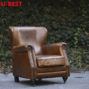 Sofá Individual Clásico U-Best con Botones, Canape, Divano, Divani, Kanepe, Bankstel, Sofy, Mueble de Salón - Product Image 2