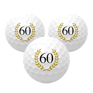 VASTUP Modèle 003 Lot <span class=keywords><strong>de</strong></span> 3 balles <span class=keywords><strong>de</strong></span> golf <span class=keywords><strong>de</strong></span> tournoi avec logo personnalisé Dureté 80-90 Idée cadeau anniversaire et anniversaire <span class=keywords><strong>de</strong></span> mariage - Product Image 1