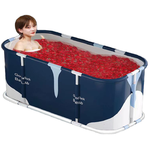 Baignoire pliable sans installation 2026 pour usage domestique, baignoire rectangulaire pour adultes et enfants, baignoire pliable - Product Image 1