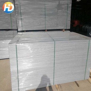 Grillage en <span class=keywords><strong>fer</strong></span> galvanisé HAODI 50x50x2.5mm 4ftx8ft 1220x2440mm, panneau de clôture en treillis soudé à mailles carrées - Product Image 2