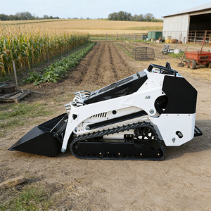 Hot Sale Cheap Price <strong>Skid</strong> <strong>Steer</strong> Wheel/ Track <strong>Mini</strong> <strong>Skid</strong> <strong>Steer</strong> <strong>Loader</strong> With Stump Grinder Attachments - Product Image 3