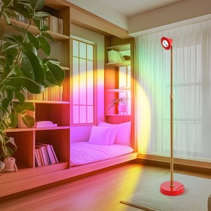 Floor Lamp Led <b>Light</b> Source Adjustable Height Reading Lamp For Living Room Bedroom Decorative <b>Lighting</b> - Product Image 2