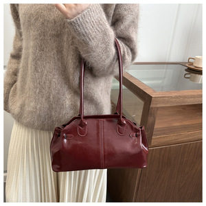 Borsa a Spalla <span class=keywords><strong>Vintage</strong></span> Personalizzata per Donna in <span class=keywords><strong>Ecopelle</strong></span> Liscia e Confortevole, Adatta per l'Uso Quotidiano - Product Image 4