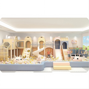 OEM gioco di ruolo da parco giochi al coperto morbido personalizzato fingere giochi casa e ristorante divertente attrezzatura Soft Play genitore-bambino - Product Image 1